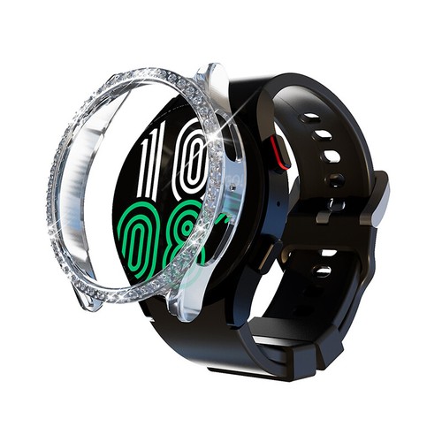 For Samsung Galaxy Watch 5/5 Pro Hard PC Diamond Protector Case Cover 40/44/45MM