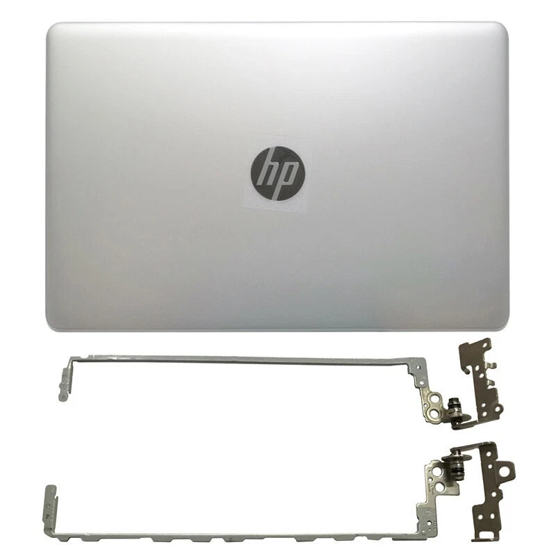 For HP 15-BS Silver 15T-BR 15-BW Back Cover Hinges Top Lid Shell 924892-001