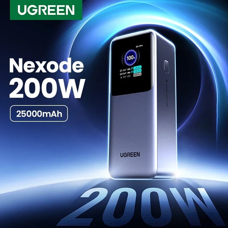 UGREEN Nexode 25000mAh ポータブル電源 UGREEN Nexode モバイルバッテリー 25000mAh 200Wの口コミ・評判