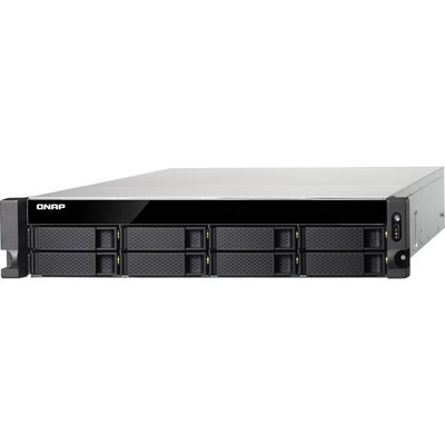 QNAP TS-873U 32tb SSD NAS Server 8x4000gb Samsung 860 EVO Drives