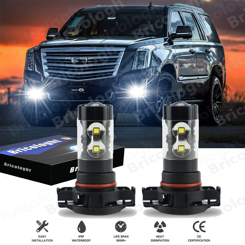 LED Daytime Running Light DRL Bulb For 2007 2008-2014 Cadillac Escalade ESV EST