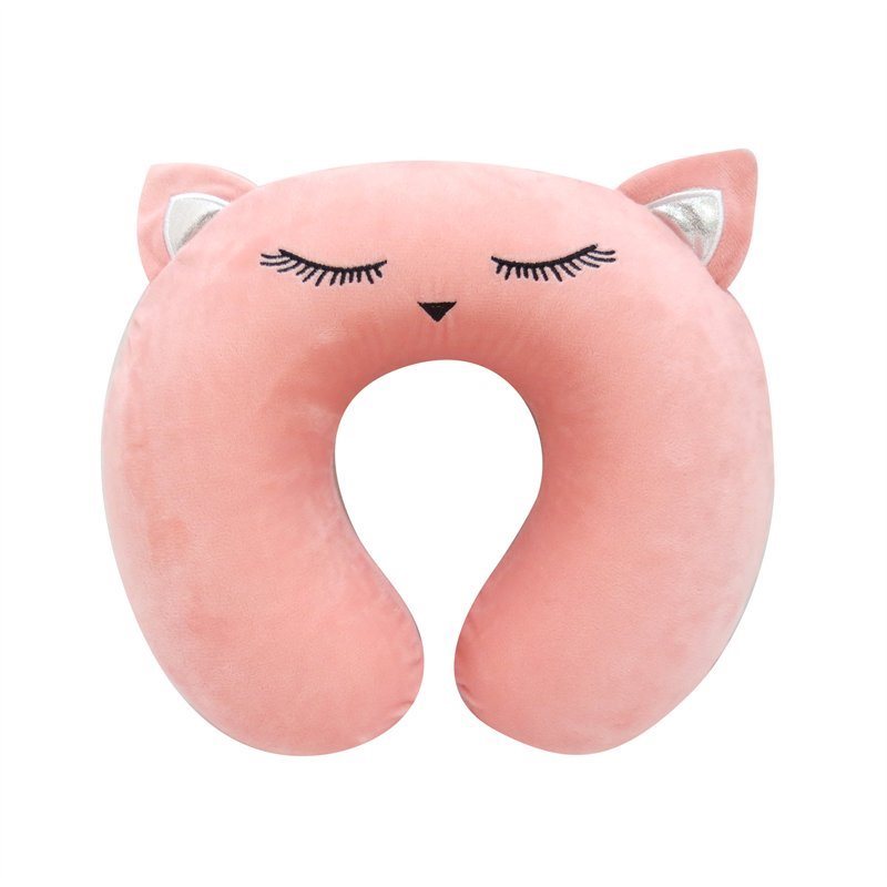 On-the-go Kitty Travel Pillow Set - Pillow and Eye Mask