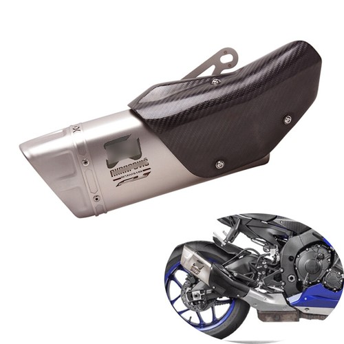 2015-2024 Yamaha YZF R1 R1M Exhaust Pipe Motorcycle 55mm