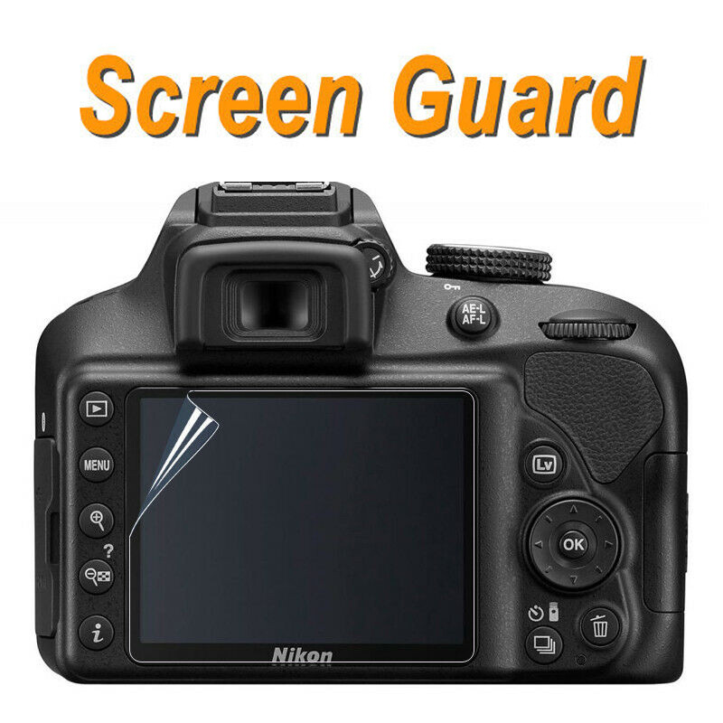 3x Anti-Glare Matte LCD Screen Protector Guard Cover Film Nikon DSLR D3000 D3100
