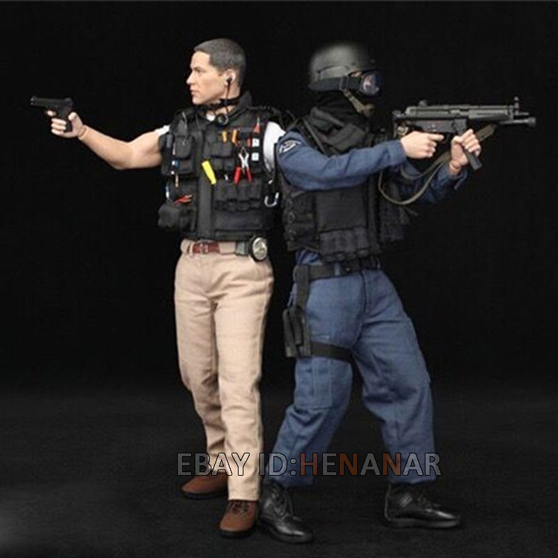 ミリタリー 1/6 DID DAMTOYS LAPD SWAT 90s  S&W M6904 DID 1/6 MA1003 Police LAPD S.W.A.T 90s Kenny Action Figure