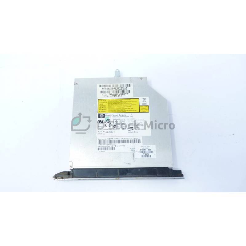 Lecteur Graveur Dvd 12.5 Mm Sata Ad-7561s - 516353-001 Pour Hp Pavilion Dv6 SÃ©Ri
