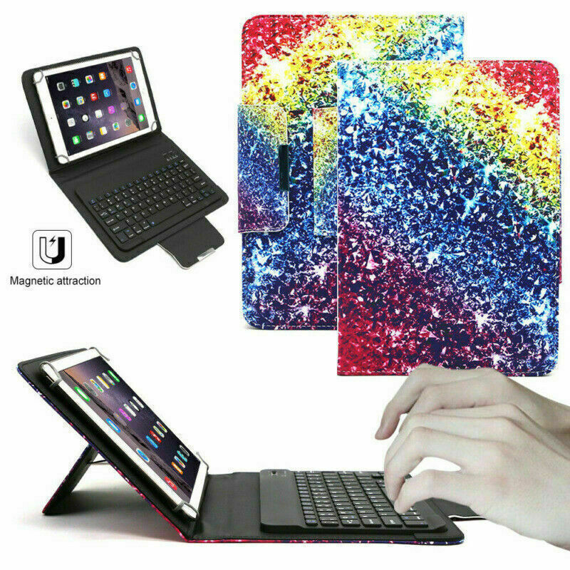 For Samsung Galaxy Tab S5e 10.5 T720 T725 2019 Keyboard Pattern Folio Case Cover