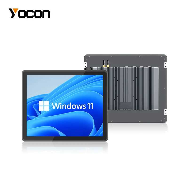 New 17 Inch Industrial Tablet Computer Win Os Capacitive Touch Wifi Network Touc