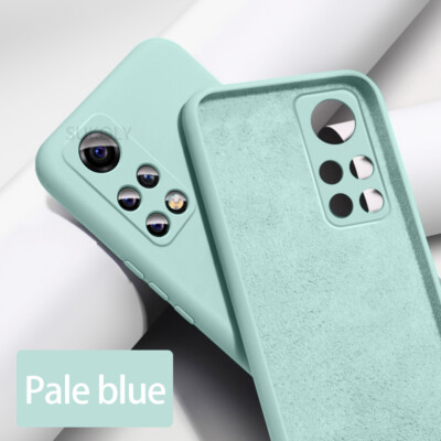 For Xiaomi Mi 13T 12T Redmi Note 12 11 10 9 Pro Liquid Silicone Soft Case Cover