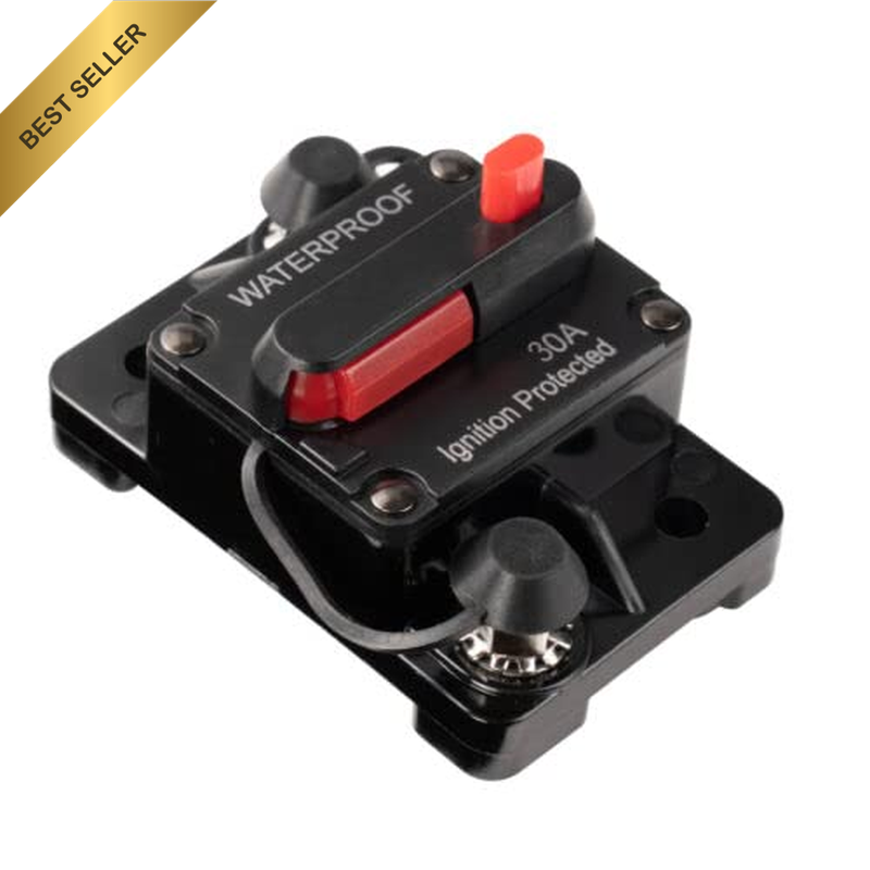 Waterproof Car Circuit Breaker Fuse Reset 30-300A AMP 12V-48V DC Car Boat Ip67Ra