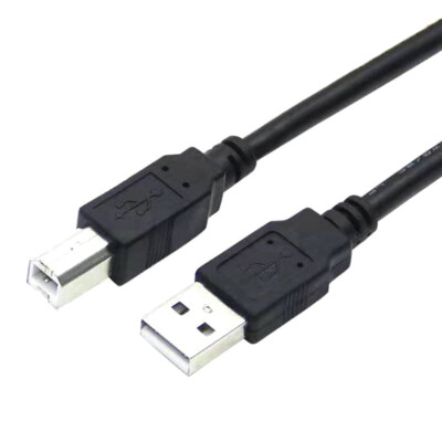 USB Printer Cable USB 2.0 Type A Male to Type B Male Printer Scanner CY Hu