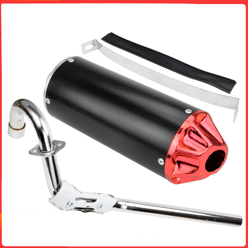 28mm Exhaust Pipe Muffler For Honda CRF50 XR50 70cc 110cc125cc ATV Dirt Pit Bike