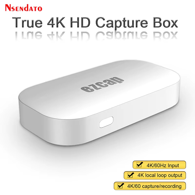 Ezcap382 GameLink Neo Pro 4K 60fps HDMI USB C HDR Game Video Capture Grabber Car