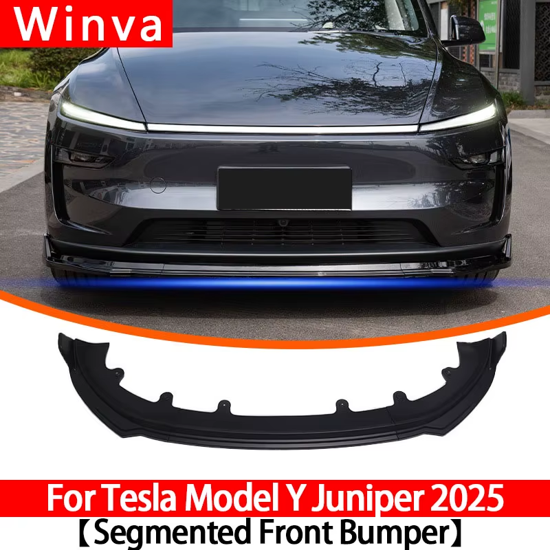 For New Tesla Model Y Juniper Launch 2025+ Front Bumper Front Lip Front Shovel k