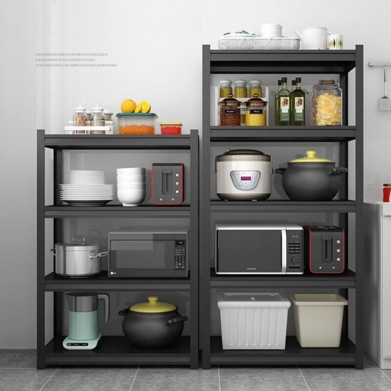 5 Tier Garage Shelf, Heavy Duty Steel Shelving Unit, Adjustable Metal Rack