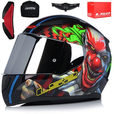 LS2 MOTORRAD INTEGRALHELM ECE2206 FF353 HAPPY DREAM TOURENHELM MIT SILBER VISIER