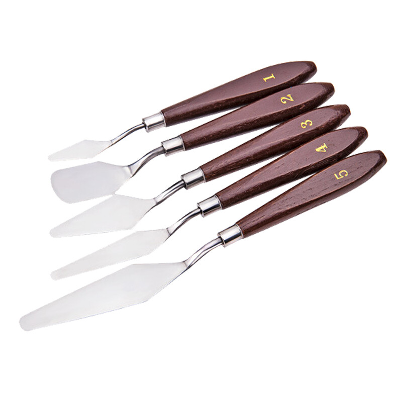 Malmesser 5 Teilig Set Palettenmesser Farbspachtel Spachtel Schaber