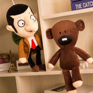 PC 30cm Movie Mr Bean+Teddy Bear Soft Doll Stuffed Animal Plush Toy Kid love550