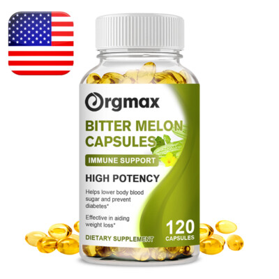 Natural Bitter Melon Extract Pills Help Lower Blood Sugar Weight Lose Capsules