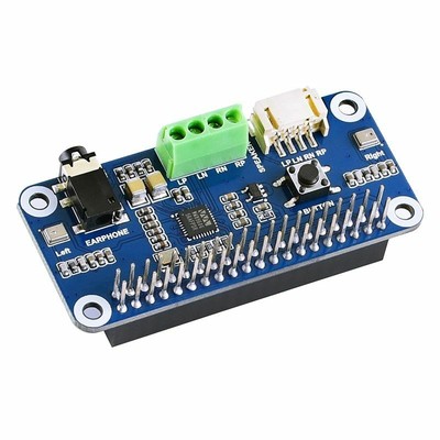 Raspberry Pi HiFi Sound Card Hat Audio Board I2c Stereo Codec Wm8960 Play Record