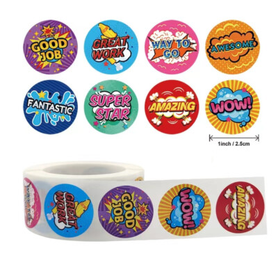 Kids Reward Stickers School Teacher Supplies for Classroom Potty Training Chart