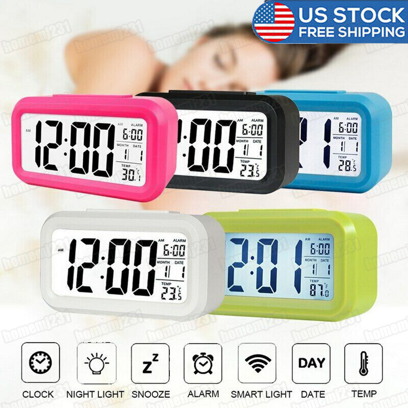 Snooze Small Temperature Mode 12/24 Hour Time Desk Gift