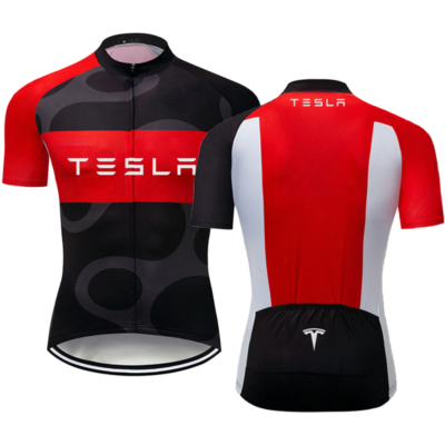 Tesla online cycling jersey