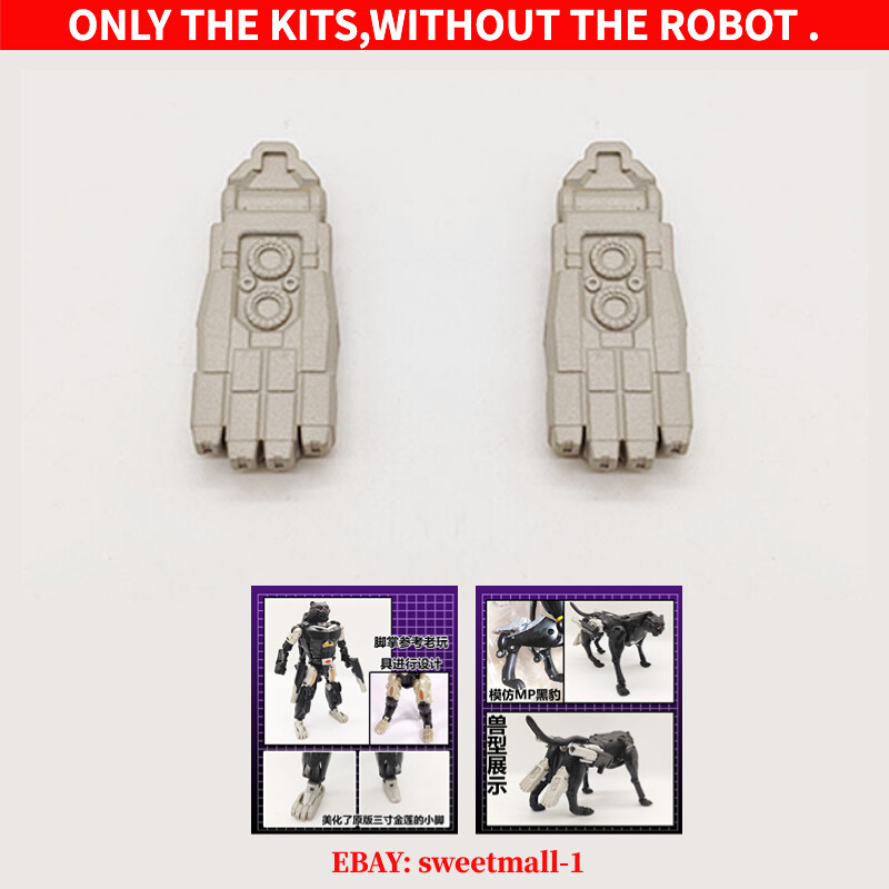 Replace Feet Sole Upgrade Kit For Generations Foreve SDCC BW Ravage -115 STUDIO