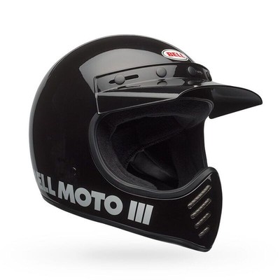 Bell Powersports 7152105 Moto 3 Classic Helmet XL Gloss Black
