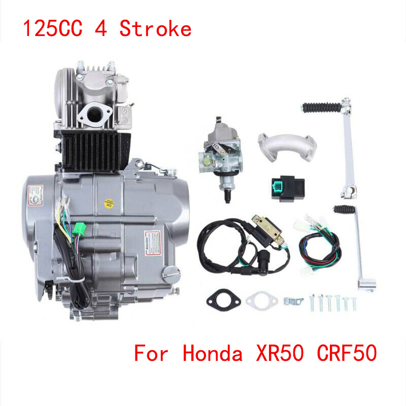 4 Stroke 125CC Engine Motor Motorcycle Pit Dirt Bike for Honda CRF50 XR50 CRF70