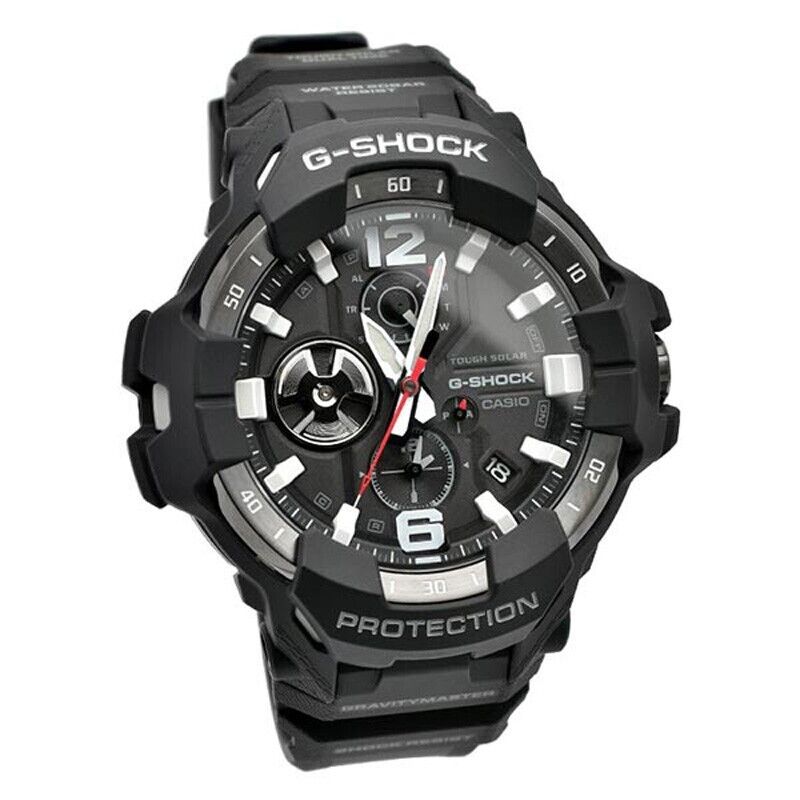 Pre-owned Casio G-shock Gr-b300-1ajf Gravitymaster Master Of Air Bluetooth Men Watch