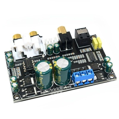 Digital Interface Decoder Board CS8416 CS4398 24bit192k Coaxial Fiber to AUX 1Pc