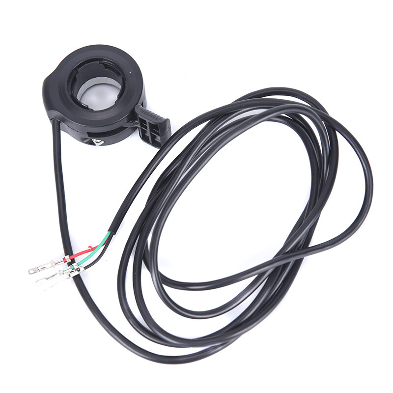Electric Bike Throttle Shifter Thumb Throttle Grip Accelerator AccessorieA_h^ob