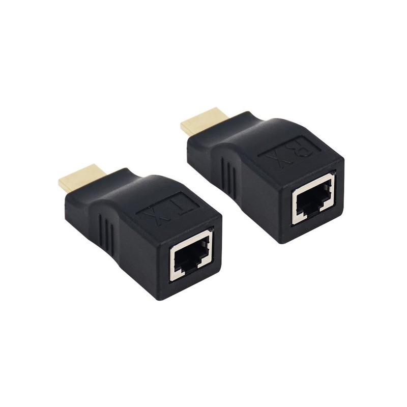 2 Adattatori Line Extender TeKone To-midp-7 Hdmi Lan Cat 5e/6 Prolunga Hdmi hsb