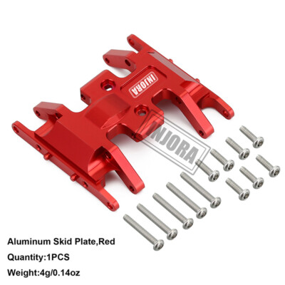 INJORA Gearbox Mount Transmission Skid Plate for SCX24 Deadbolt C10 Bronco JLU