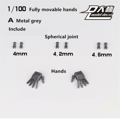 【値下げ】Hand in Hand シリーズ D.L fully movable hands for 1/100 MG RX-78-2 Sazabi Strike A