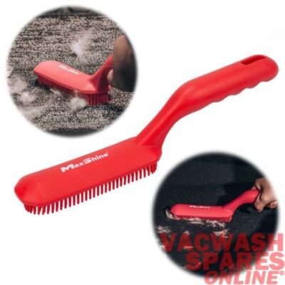 MAXSHINE SILICONE INTERIOR CLEANING BRUSH - PET HAIR AND LINT REMOVAL - VALETING
