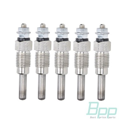 GLOW PLUG x5 VW TRANSPORTER T4 BUS 70XB 70XC 7DB 7DW VENTO 1H2 1.9 2.4 D TD SDI