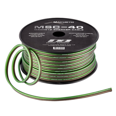 Deaf Bonce Car Audio 12 AWG Oxygen Free Copper Speaker Wire Black/Green Lot