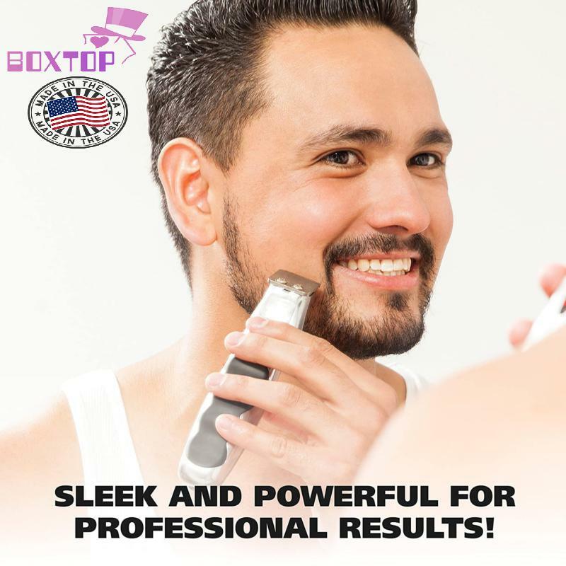 Premium Rechargeable Beard Mustache Hair Nose Hair Trimmer Multiiple Scales