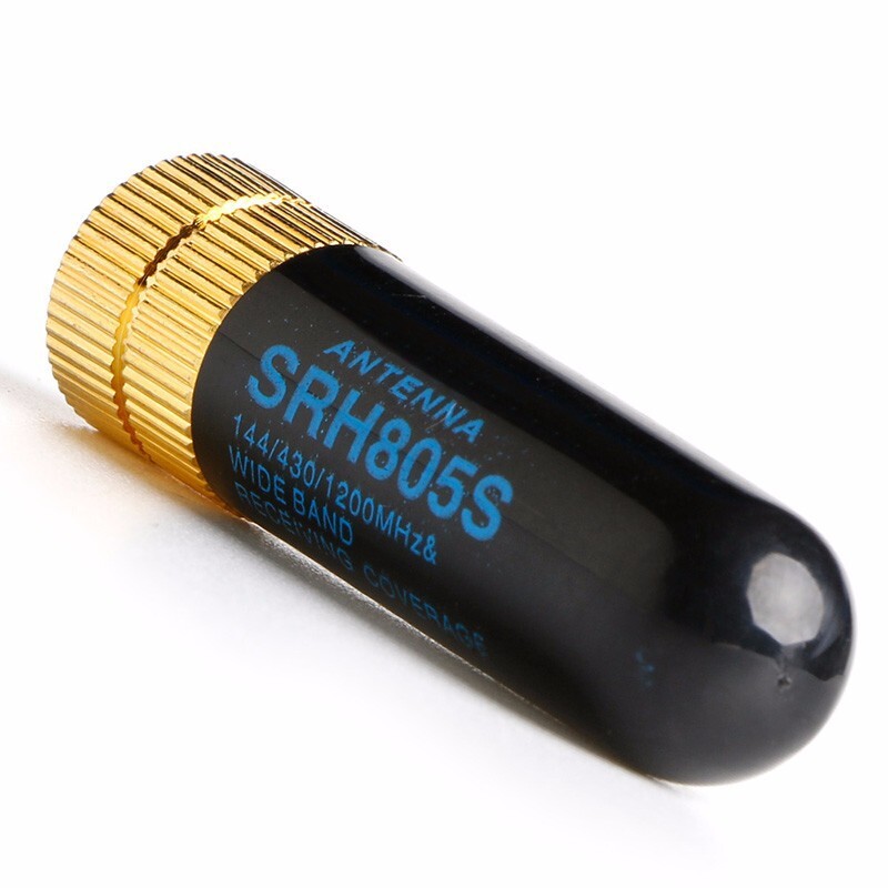 4PCS Dual Band Antenna SRH805S SMA-F For Baofeng GT-3 UV-5R BF-888s Ham Radios