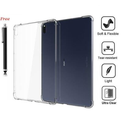Silicone TPU Shockproof  Transparent Case Crystal Cover HUAWEI MediaPad MatePad