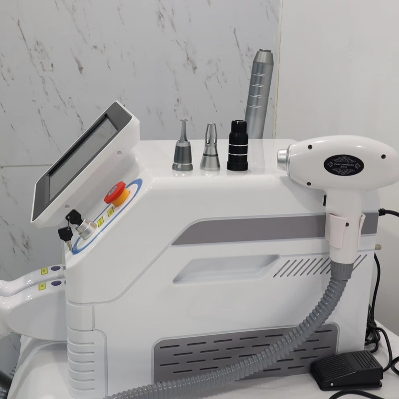 808nm Diode Laser Hair Removal Nd Yag Laser Tattoo Removal 2 In 1 Beauty Machine