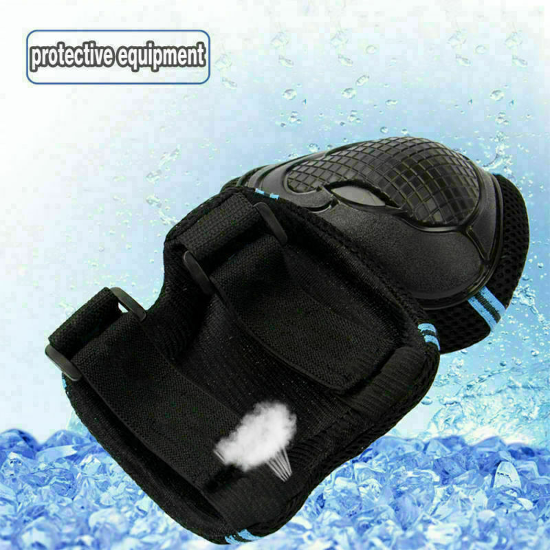 Adult Wrist Elbow Knee Pads Skateboard Roller Skate Bike Protective Gear Guard