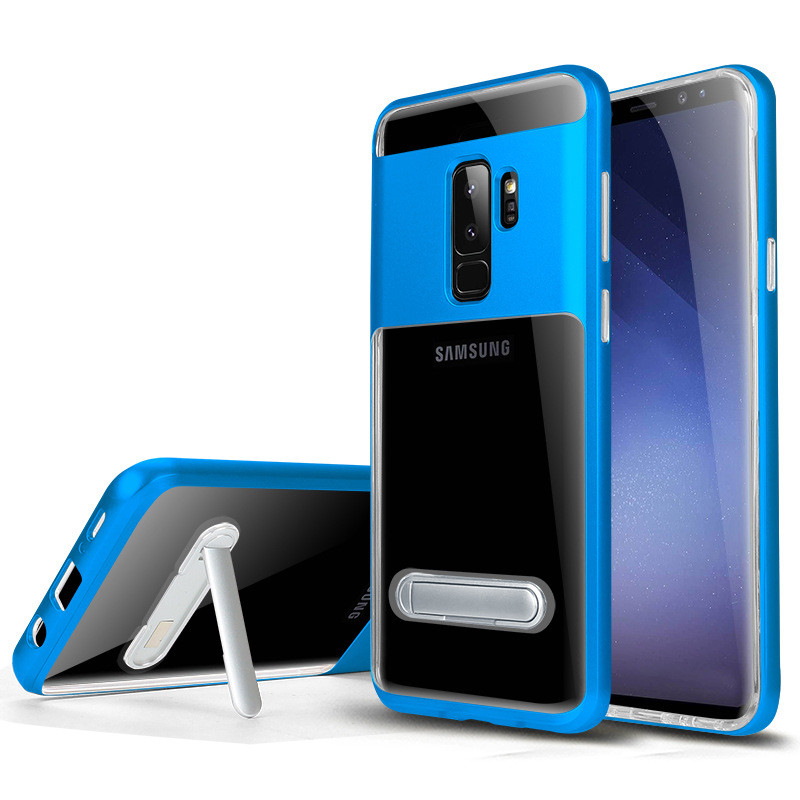 For Samsung Galaxy S9 / S9 Plus Shockproof Hybrid Case With Bracket Stand Cover 