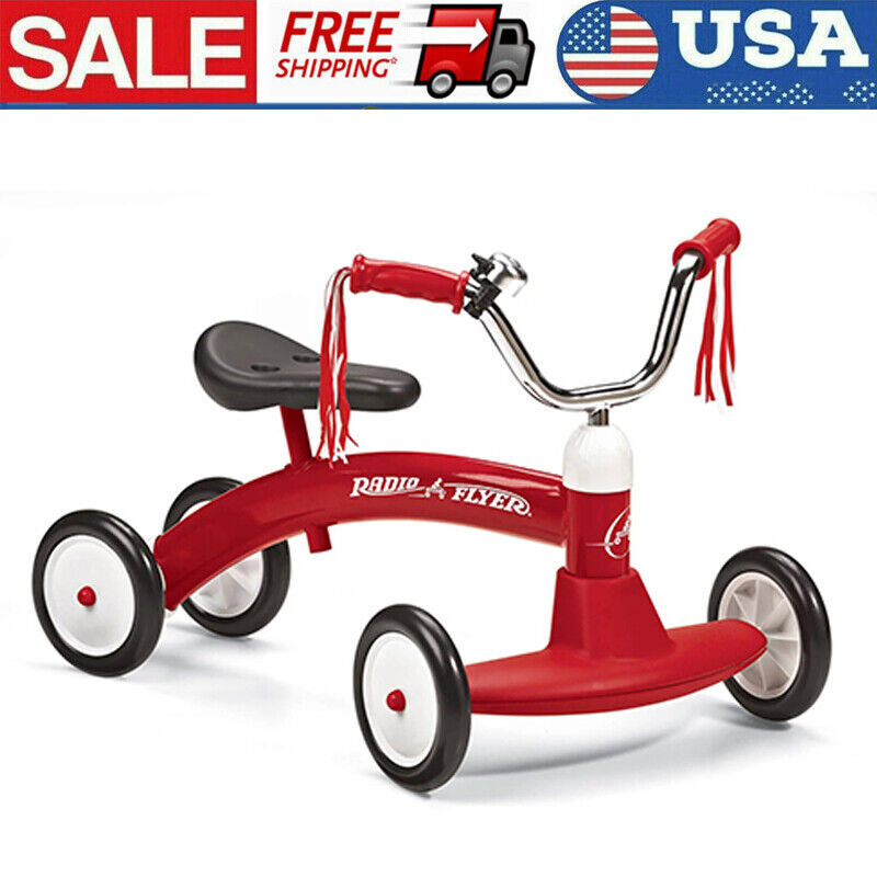 Scoot About Ride-on for Kids 1-3 Years Steel 42 lbs Capacity