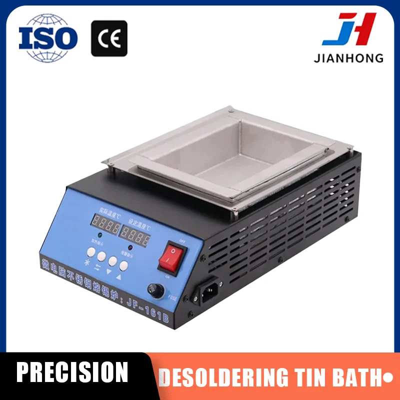 Adjustable Tin Soldering Melting Pot 30-400 Degree Thermoregulation Furnace for