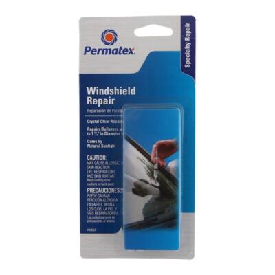 Permatex Windshield Adhesive 16067; Bullseye Windshield Repair Kit