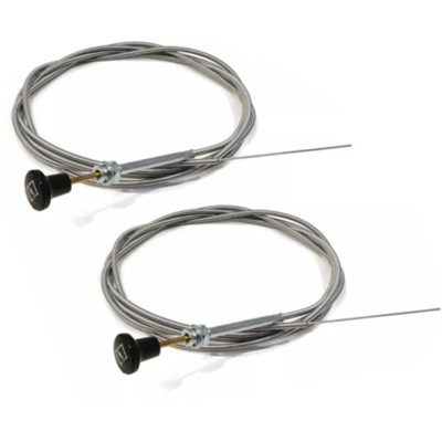 1-3 PCS 237 Universal Push Pull Choke Cable 63'' Inner 60'' Conduit 2 3/4'' Travel