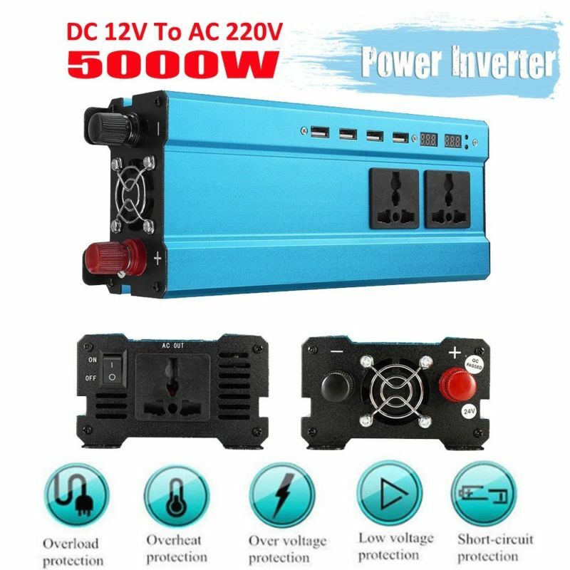 Transformateur 12v 220v 5000w